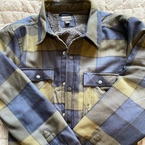 Men’s insulated flannel size large